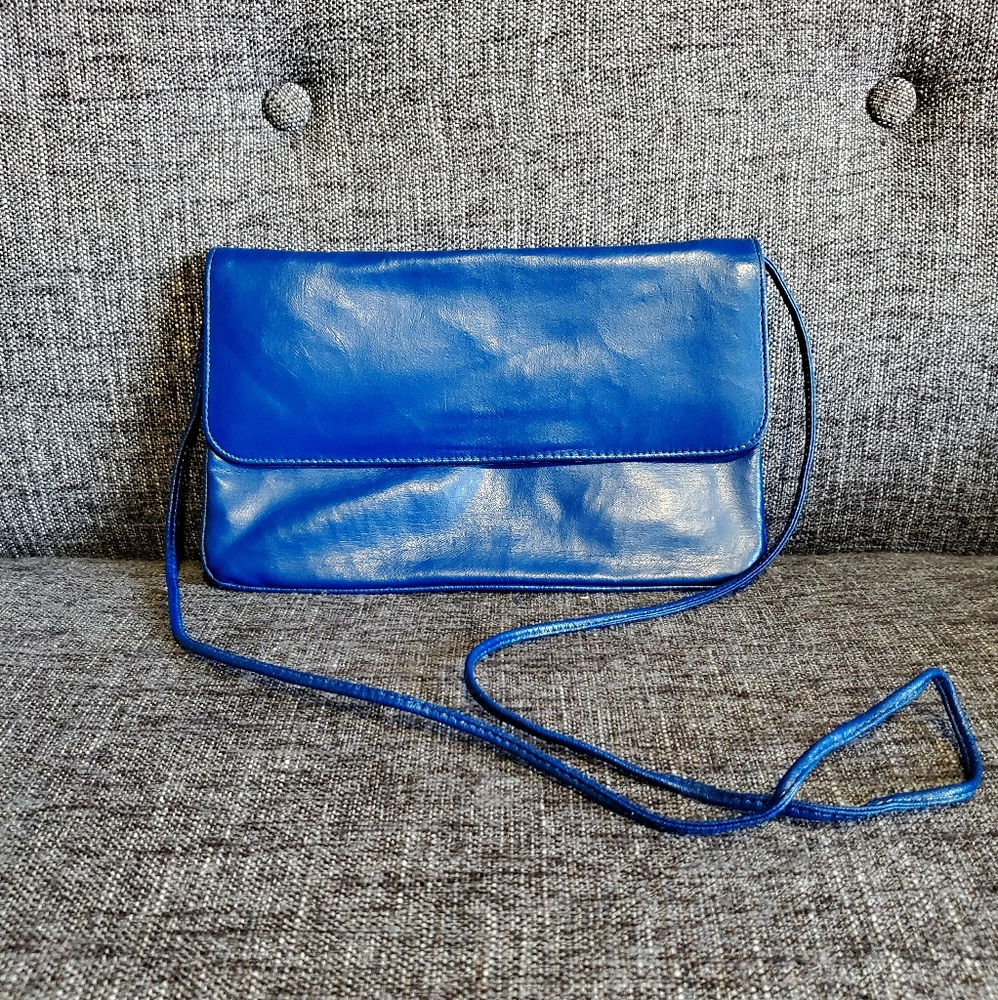Vintage Blue Clutch
